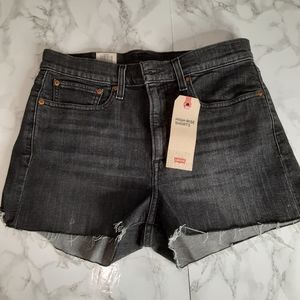 NWT Levi's High Waist Shorts -31w sz12